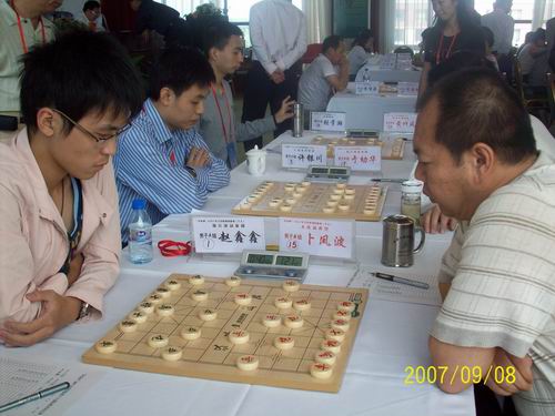 大连卜凤波执红对浙江赵鑫鑫