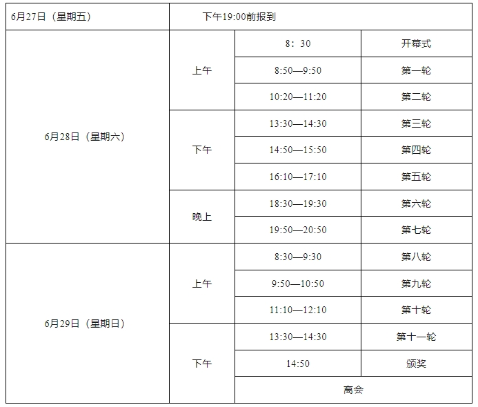2025年“中南杯”象棋公开赛竞赛规程