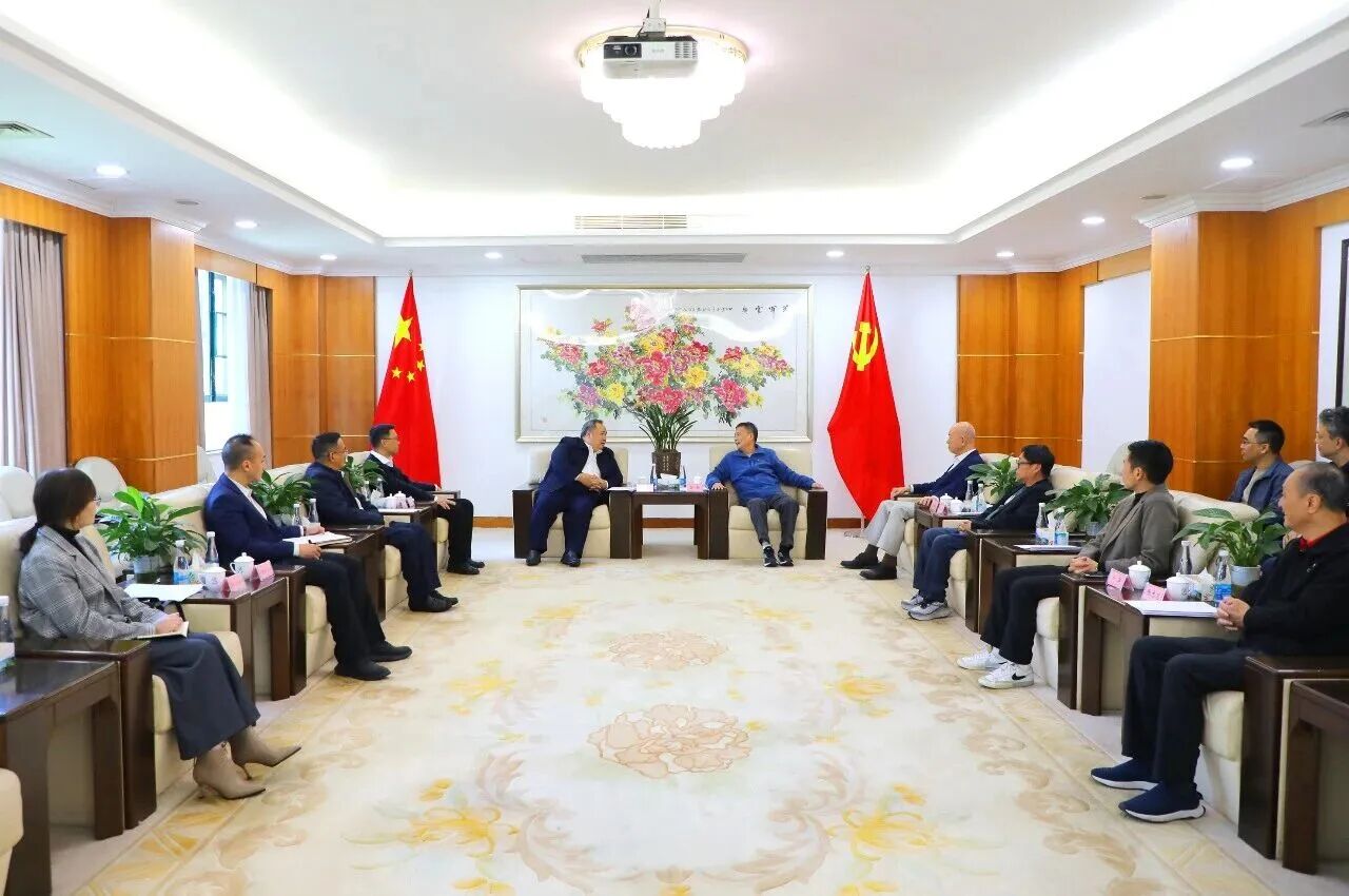 广东省象棋协会会长吕钦带队到常平调研象棋文化推广工作