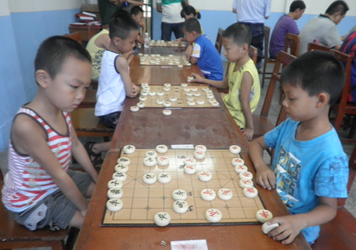 攀枝花市少年宫棋院第三届家庭象棋比赛剪影